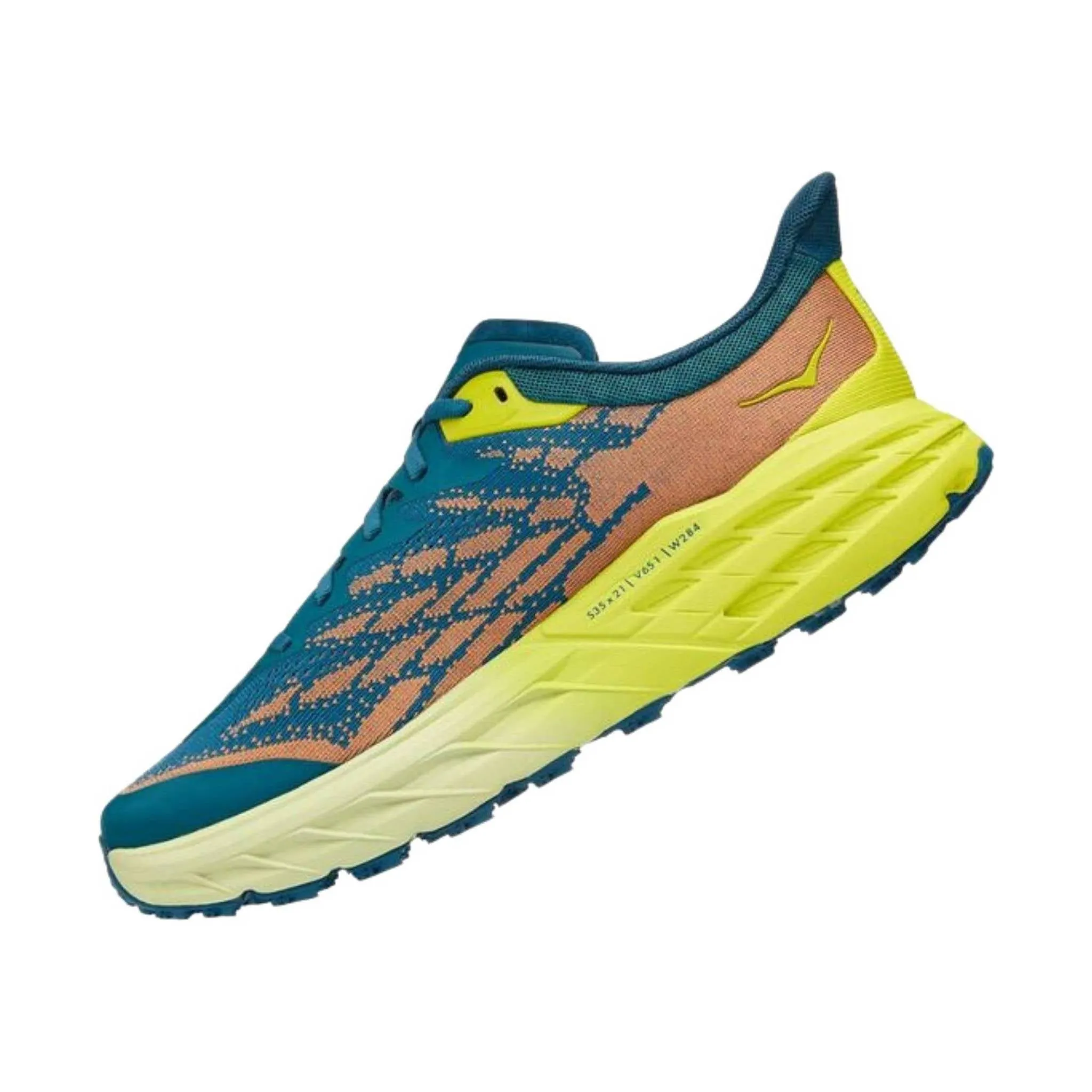 HOKA Men's Speedgoat 5 - Blue Coral/Evening Primrose