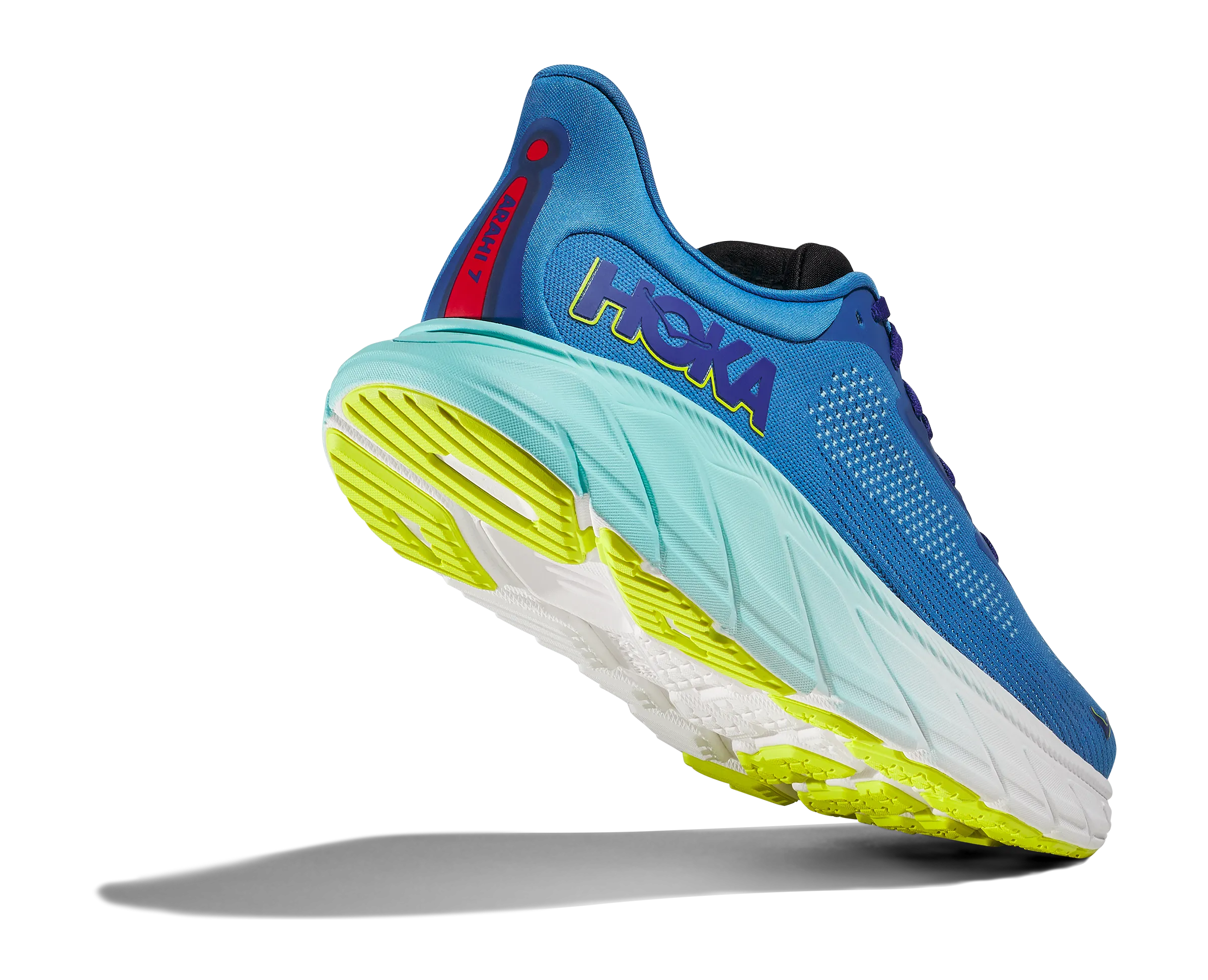 Hoka Mens Trainer Arahi 7 Virtual Blue/Cerise