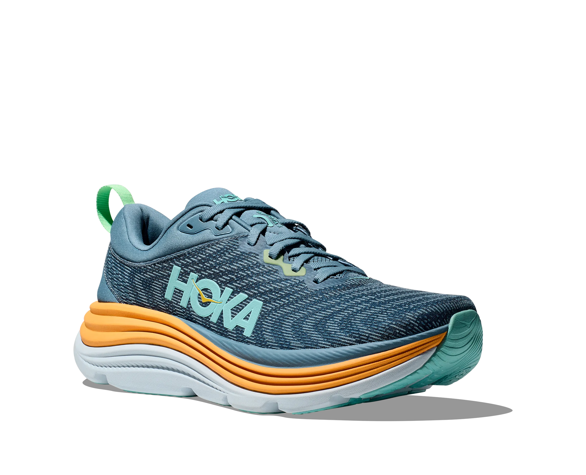 Hoka Mens Trainer Gaviota 5 Wide Fit Shadow/Dusk