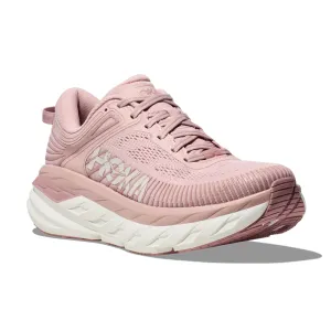 HOKA Women's Bondi 7 (Wide Width) Peach