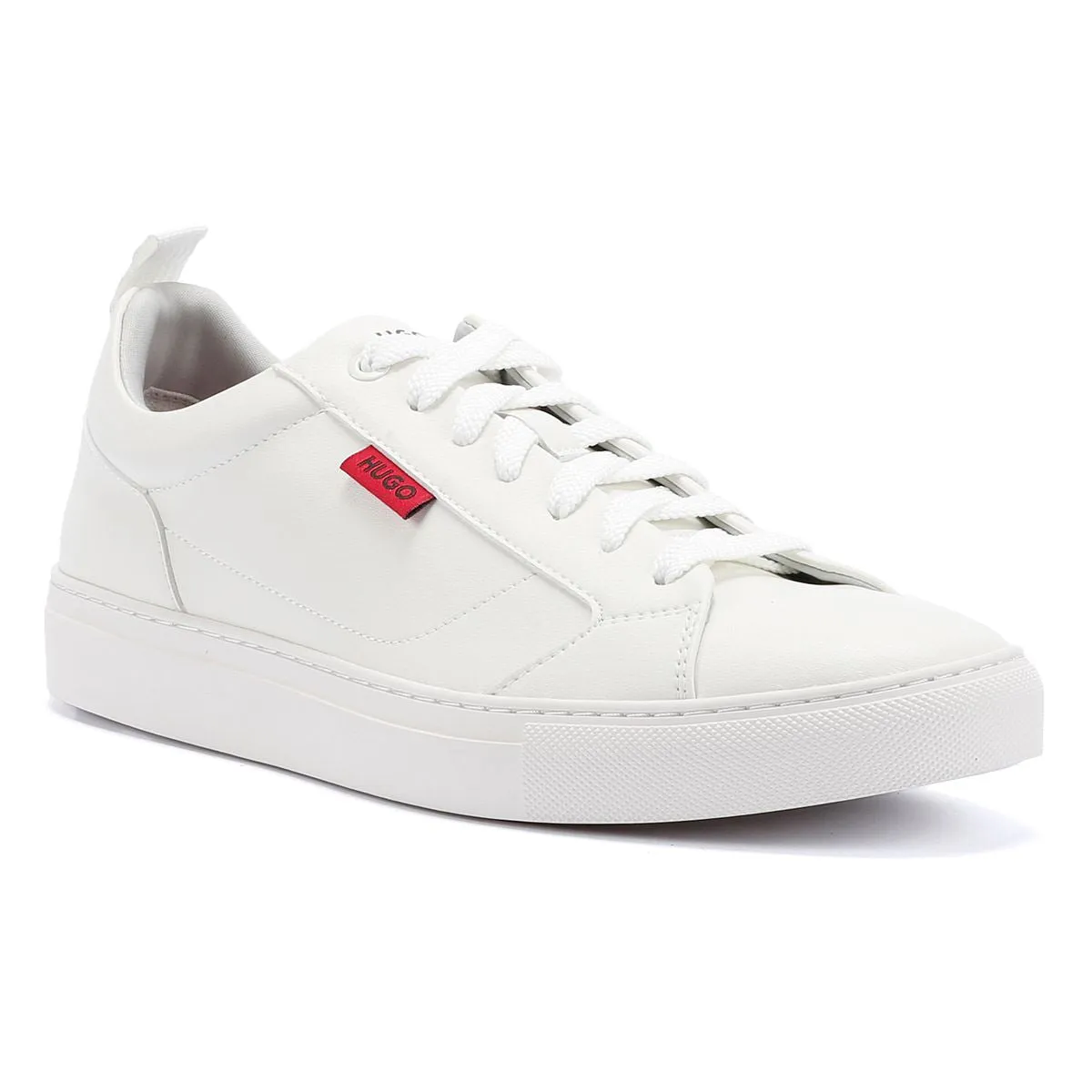 Hugo Morrie Tennis Men's White Trainers