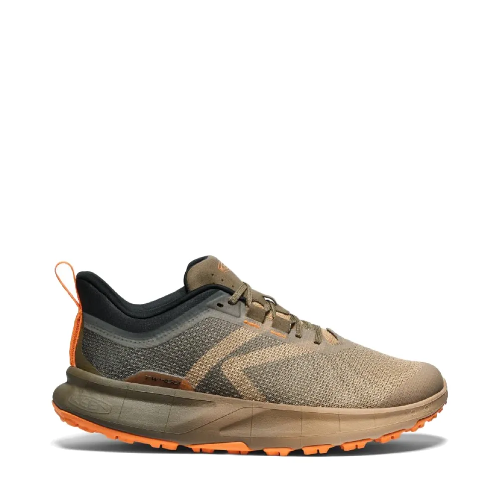 KEEN Men's 450 Dirt Hiking Shoe in Light Curry/Orange Pepper