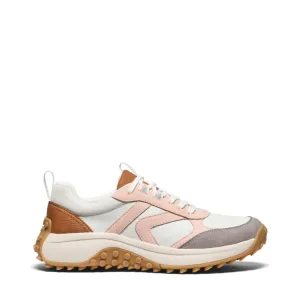 KEEN Women's KS86 Leather Sneaker in KEEN Maple/Cameo Rose