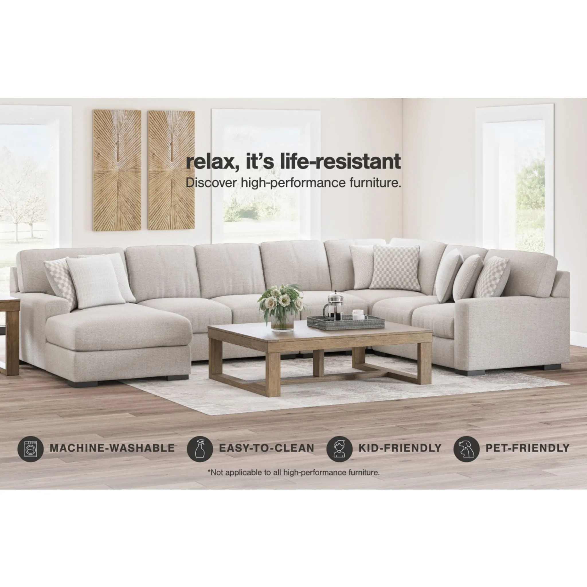 Larce-Exclusive 3 Piece Sectional