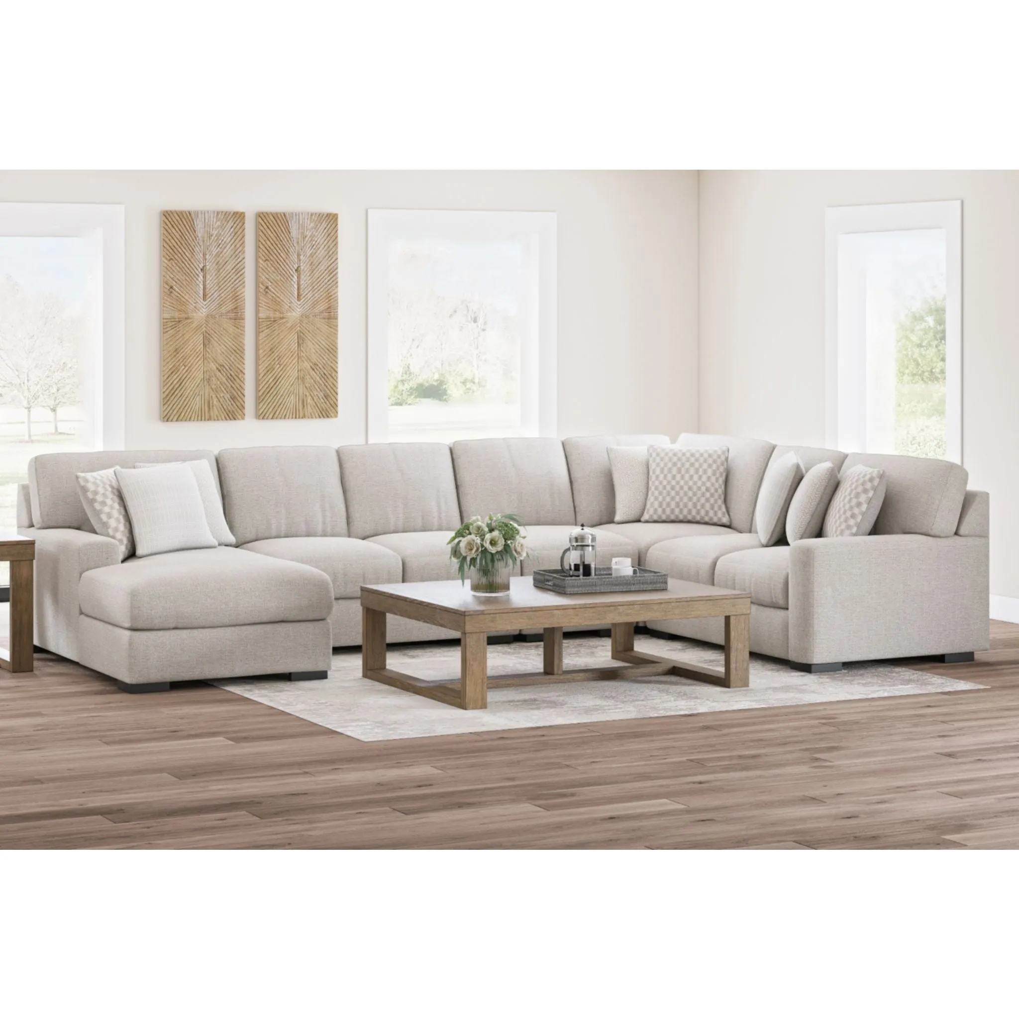 Larce-Exclusive 3 Piece Sectional