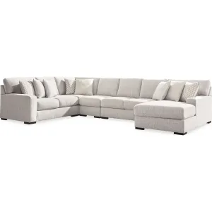 Larce-Exclusive 5 Piece Sectional with Chaise