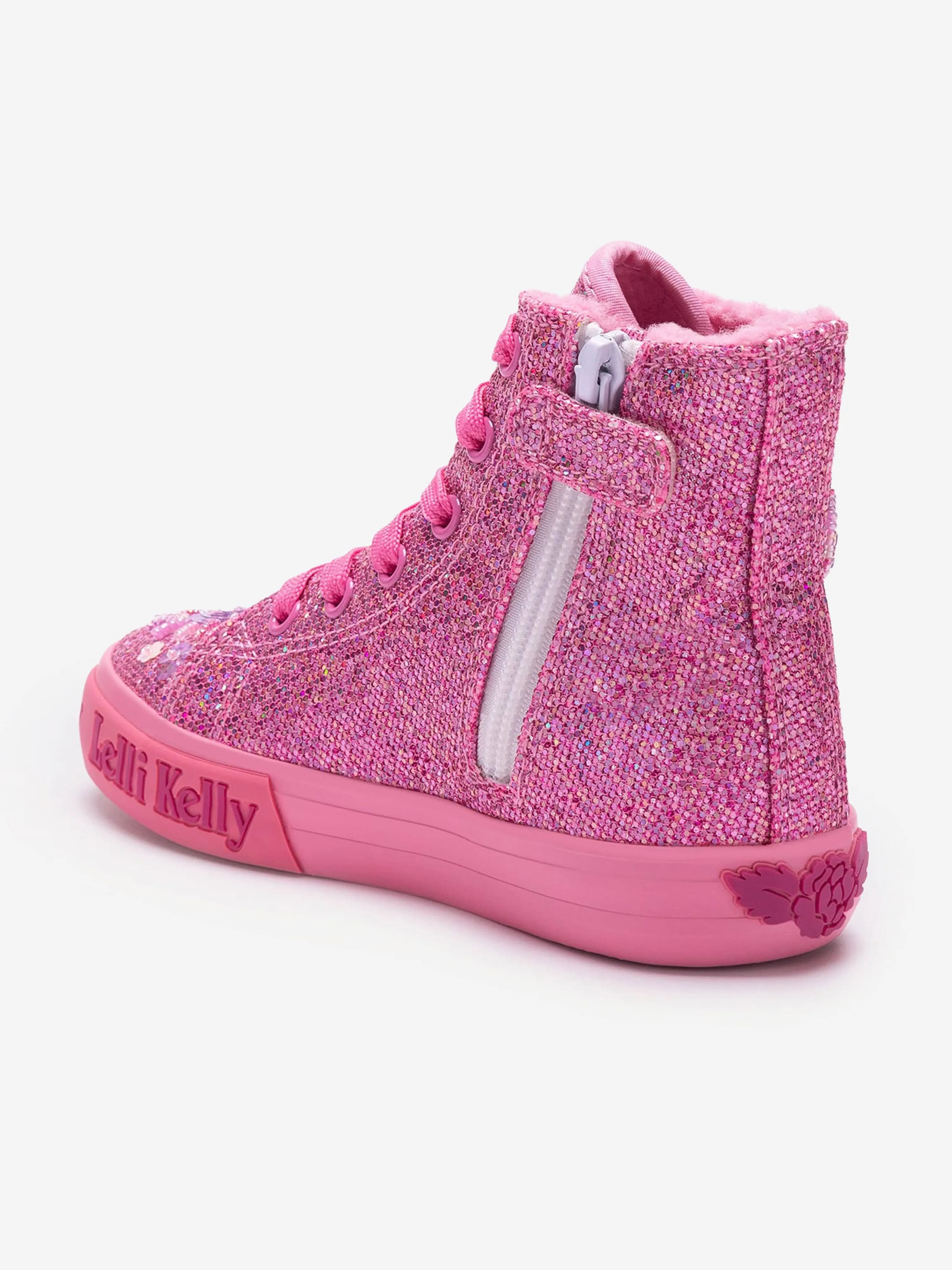 Lelli Kelly Girls Dafne Mid Baseball Boots in Pink