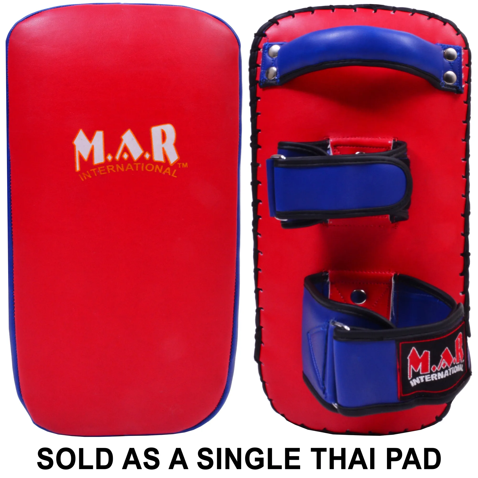 MAR-202B | Red Blue Synthetic Leather Striking Pad