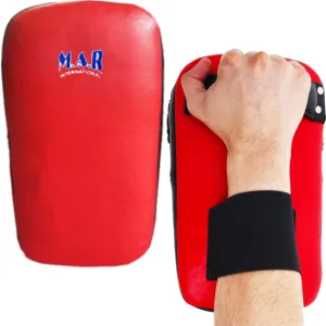 MAR-202D | Children's Red Black Synthetic Leather Striking Pad