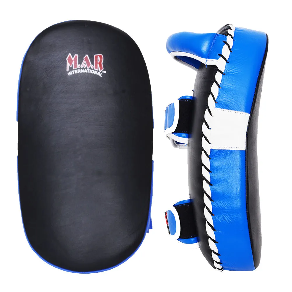 MAR-204 | Blue Black IPPON Genuine Leather Thai Pad