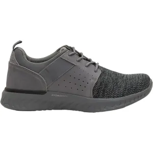 Men's Ara Stoughton Grey Knit/Nubuck