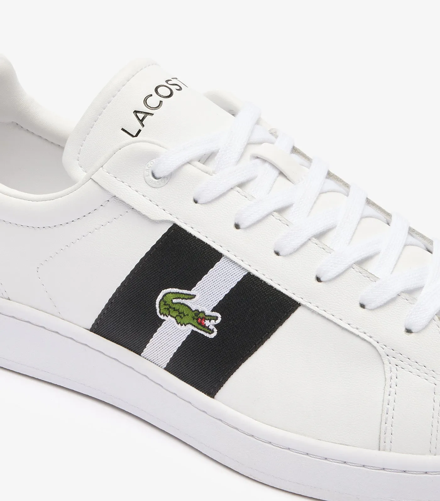 Men's Carnaby Pro CGR Bar Leather Trainers White/Black