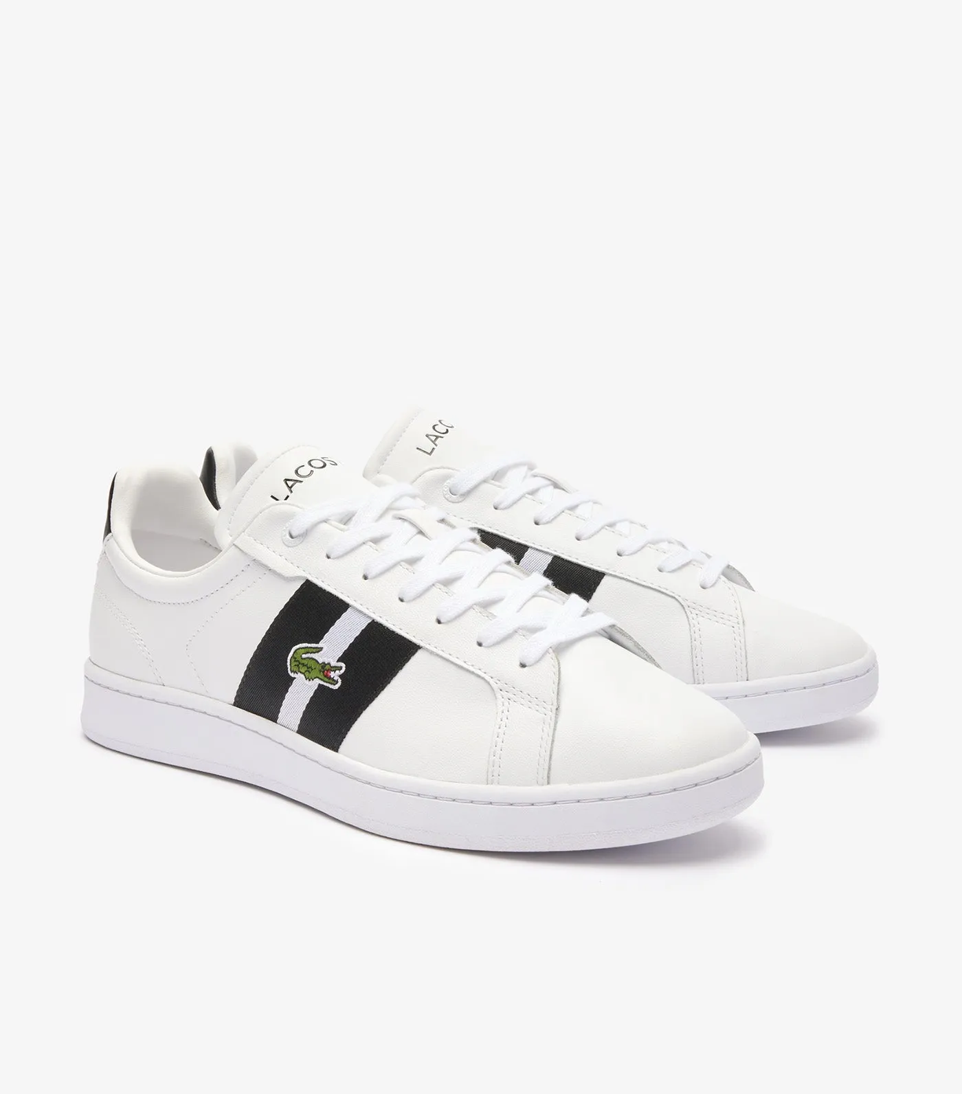 Men's Carnaby Pro CGR Bar Leather Trainers White/Black