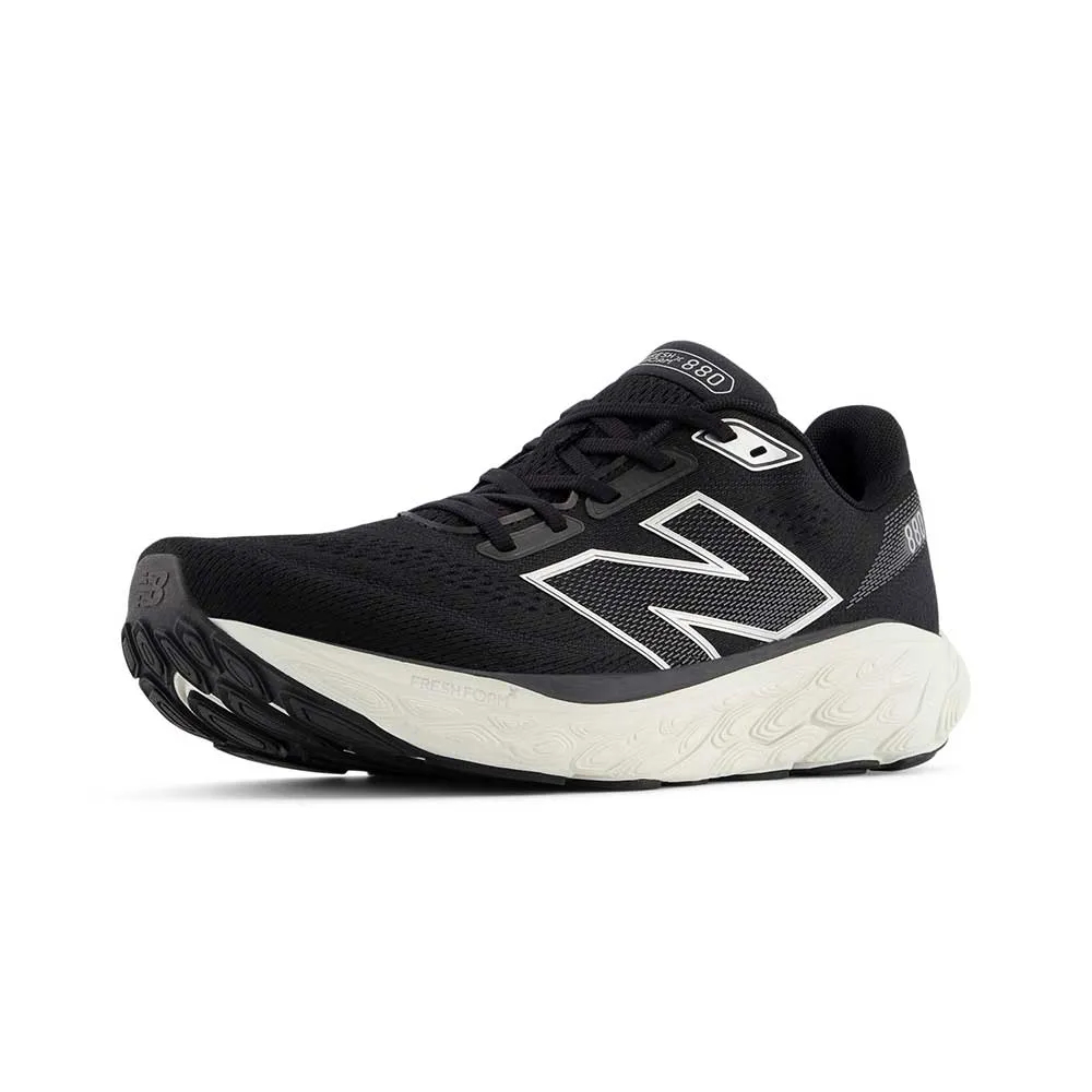 Men's Fresh Foam X 880v14 Running Shoe - Black/Sea Salt - Wide (2E)