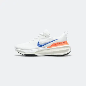 Mens ZoomX Invincible 3 'Blueprint' - White/Racer Blue-Total Orange