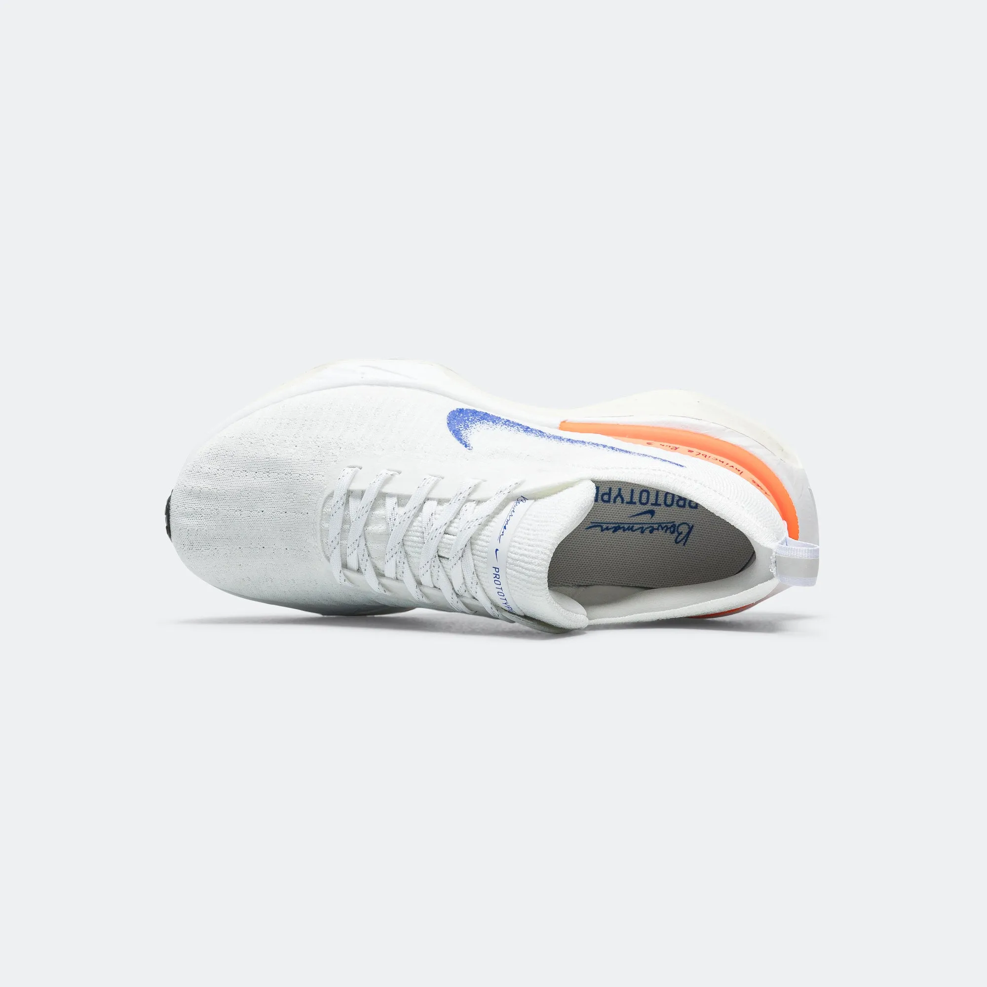 Mens ZoomX Invincible 3 'Blueprint' - White/Racer Blue-Total Orange