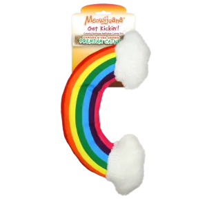 Meowijuana Get Kickin' Refillable Rainbow Kicker Catnip Cat Toy