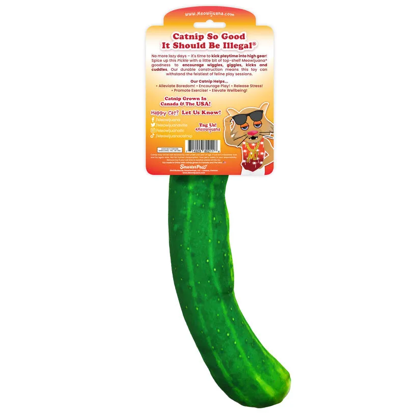 Meowijuana Get Kickin' Refillable Spicy Pickle Kicker Cat Toys