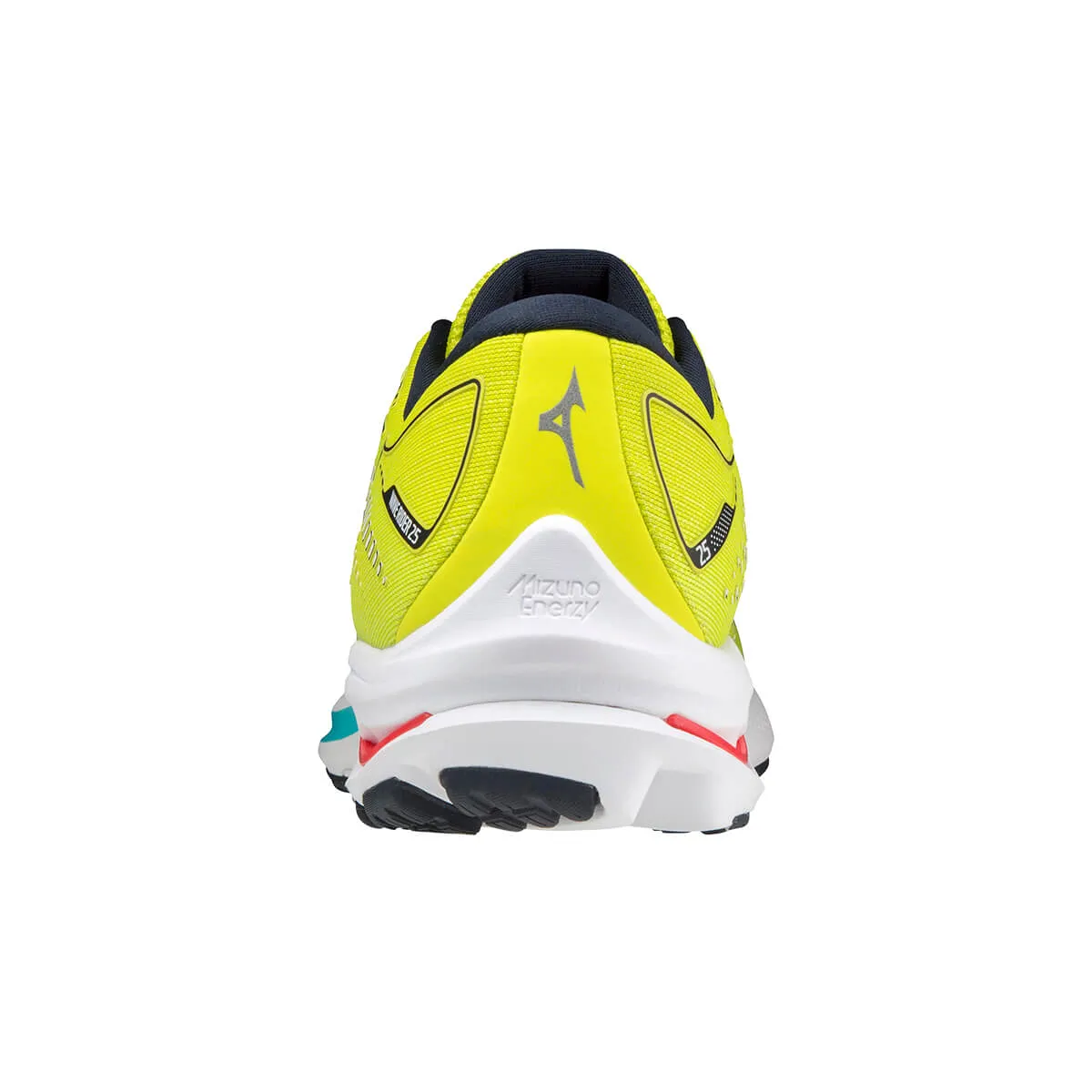 Mizuno Wave Rider 25 Mens | Slime/skycaptain/ired