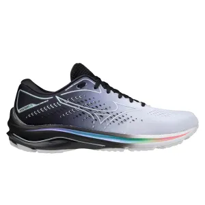 Mizuno Wave Rider 25 Unisex | White/silver