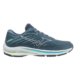 Mizuno Wave Rider 25 Womens | Quarry/pblue/dturquoise