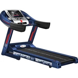 MTM-1000M Captain America Edition (4HP Peak) Smart Folding Electric Treadmill with Manual Incline | MP3 | Speaker | Exercise Machine for Home Gym and Cardio Training - Blue