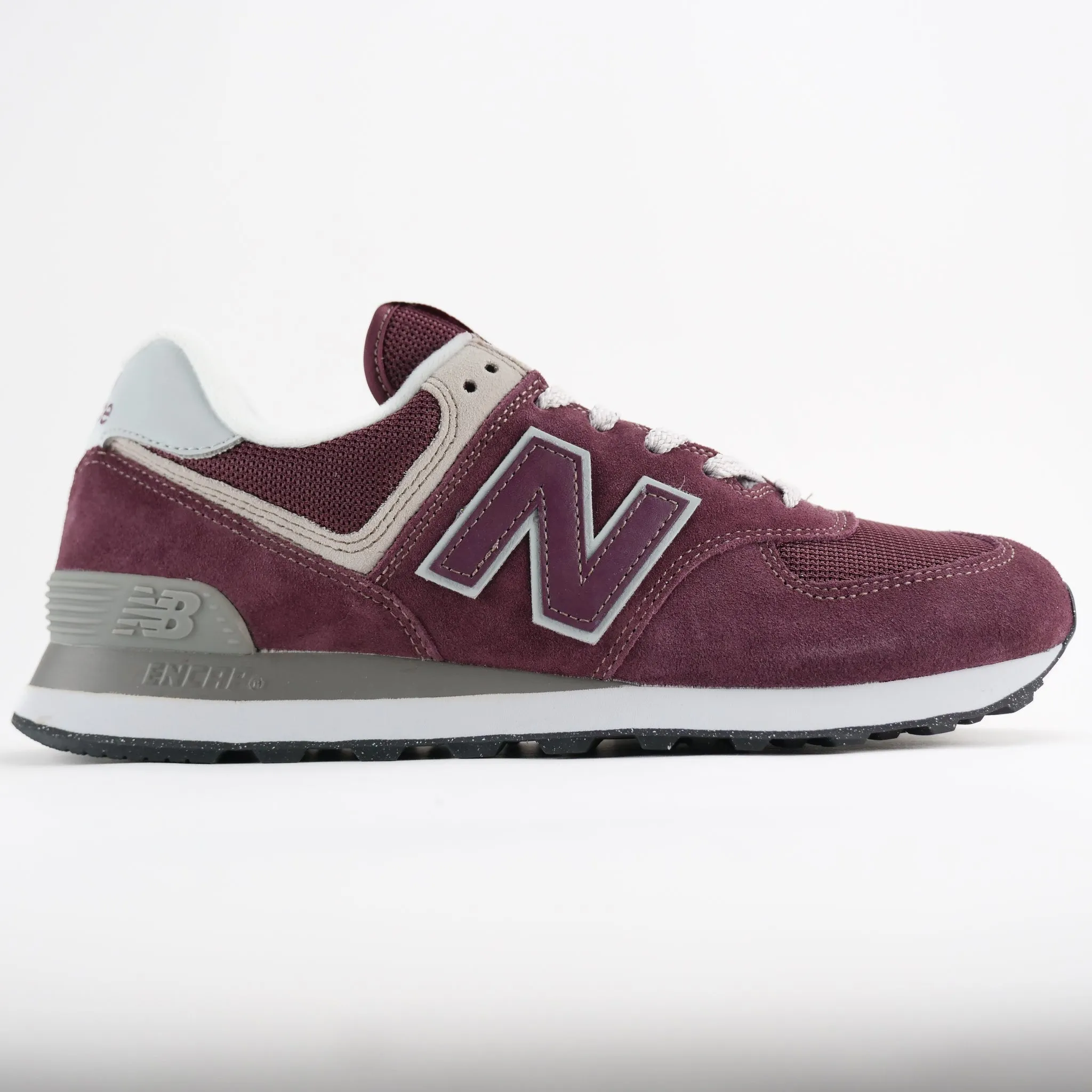 New Balance 574 Core Burgundy/White/Grey