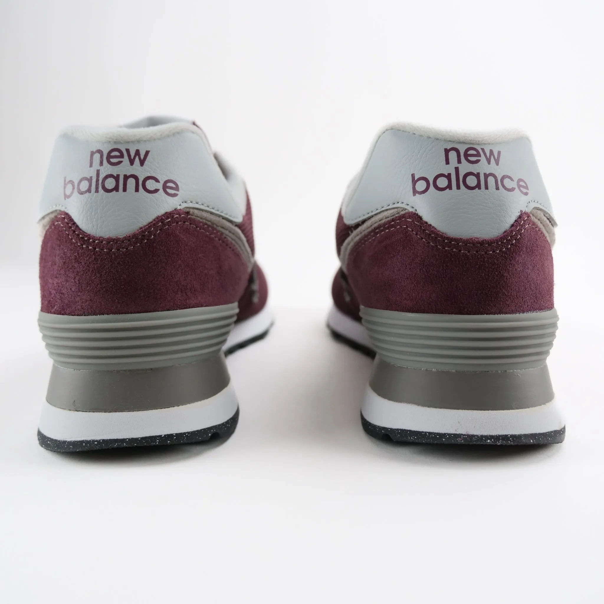 New Balance 574 Core Burgundy/White/Grey