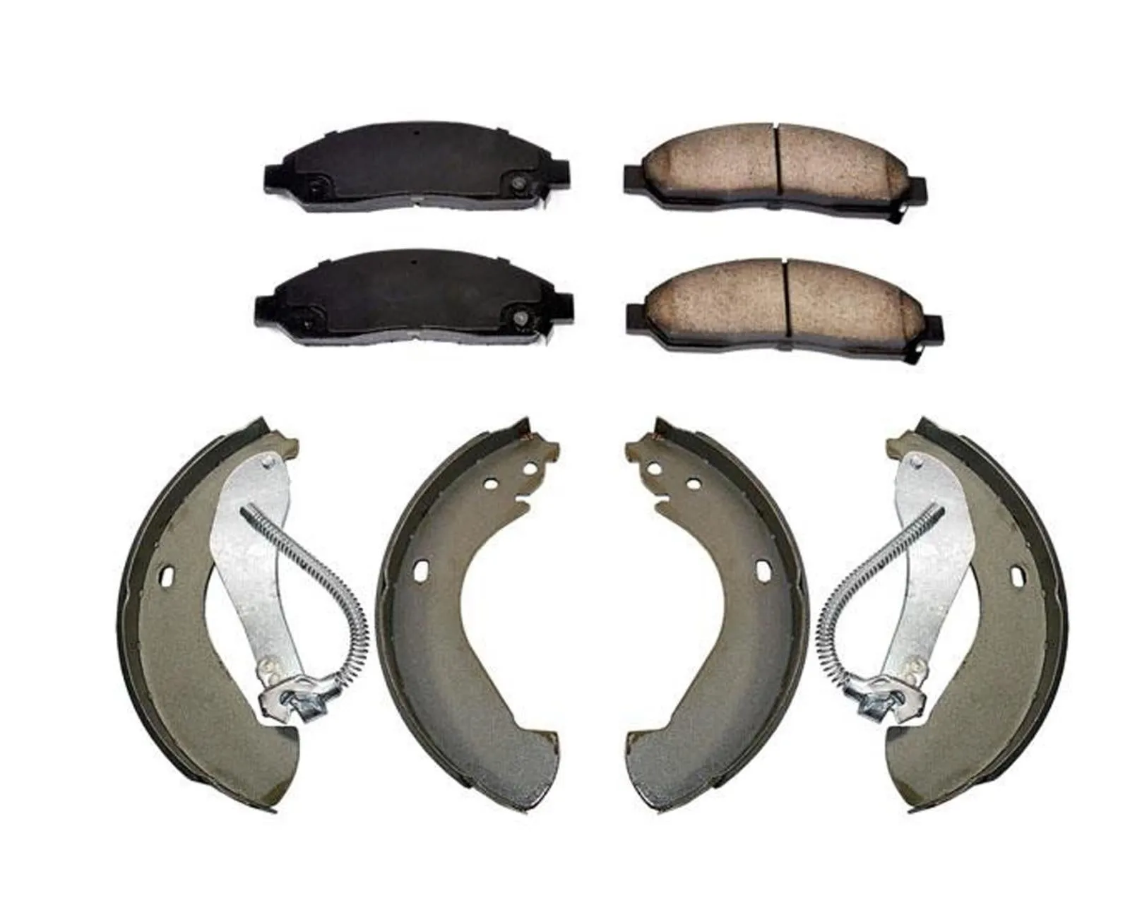 New Ceramic Brake Pads & New Rear Brake Shoes for 04-08 Colorado