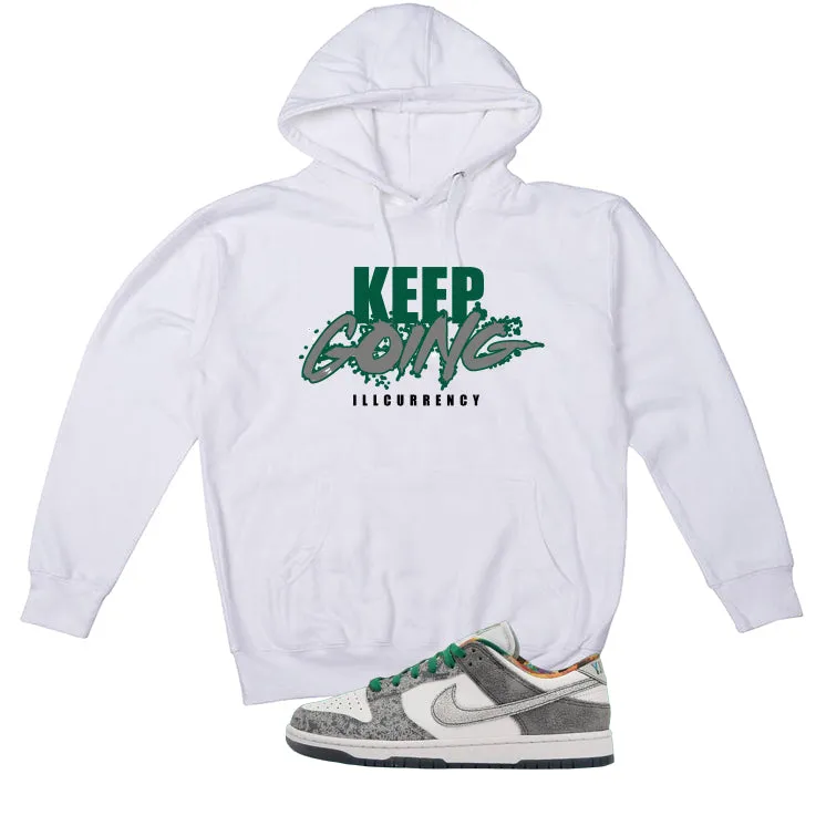 Nike Dunk Low Premium Philly White T-Shirt (keep Going)| illcurrency