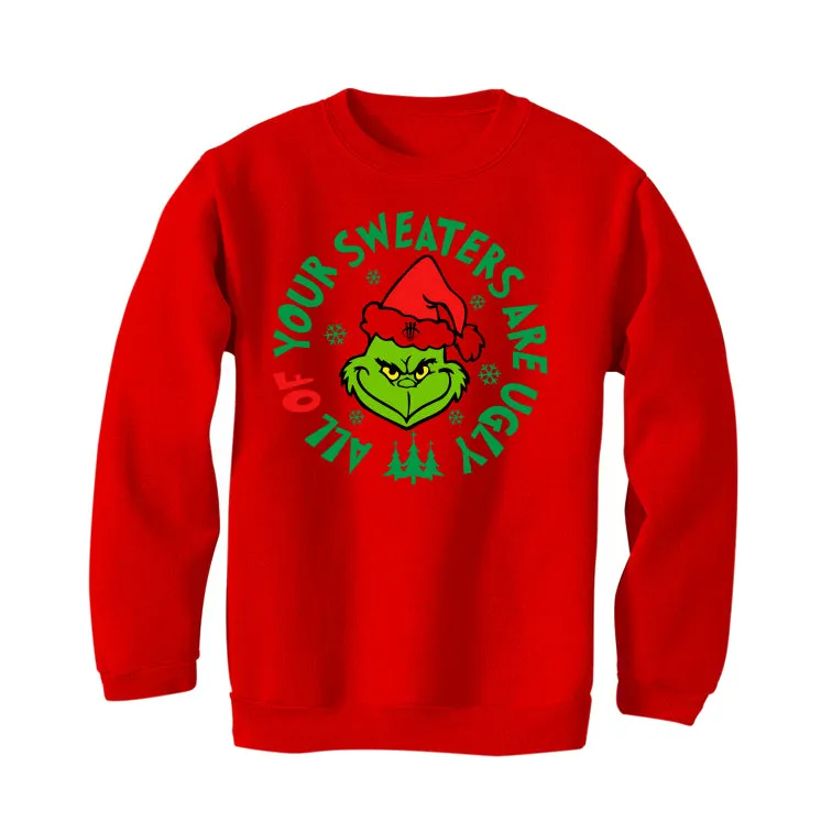 Nike Kobe 6 Protro Reverse Grinch | illcurrency Red T-Shirt (All Your Sweaters Are Ugly)