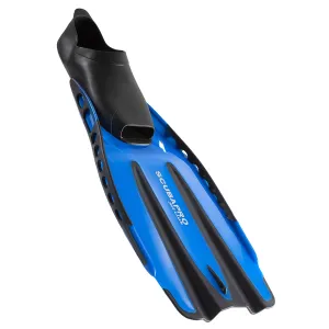 Open Box ScubaPro Jet Club Full Foot Dive Fins-Blue-Small (38-39, 5-6)