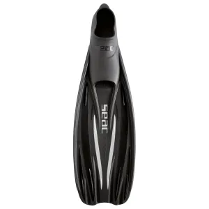 Open Box Seac F 100 PRO Ultra Light Underwater Full Foot Fins - Black, Size: 7-8 ( 40/41 )