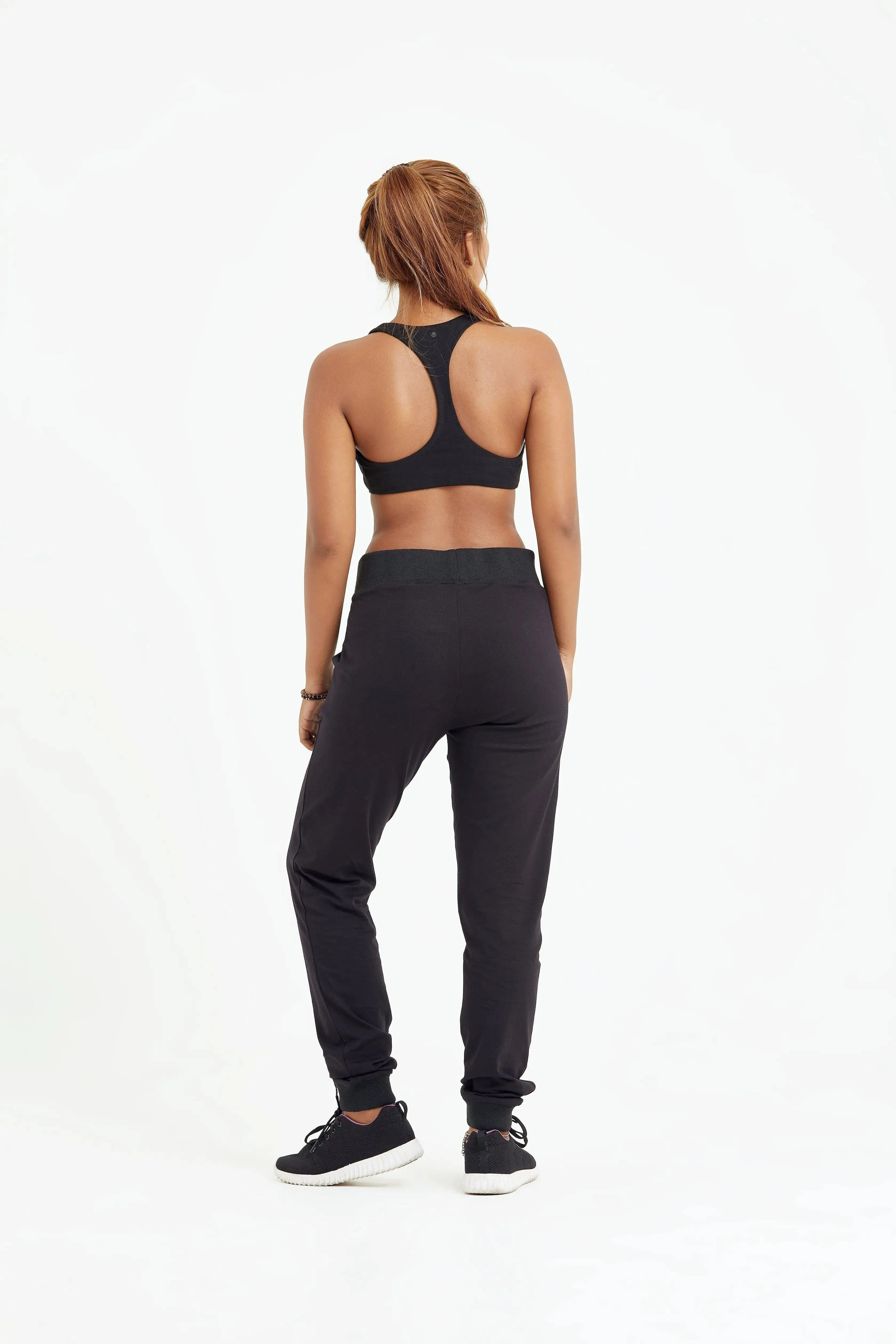 Organic Sports Bra | Black