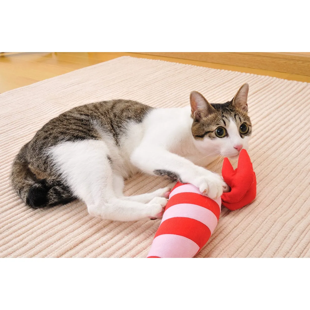 Petio Addmate - Kerigurumi Shrimp Cat Stuffed Toys