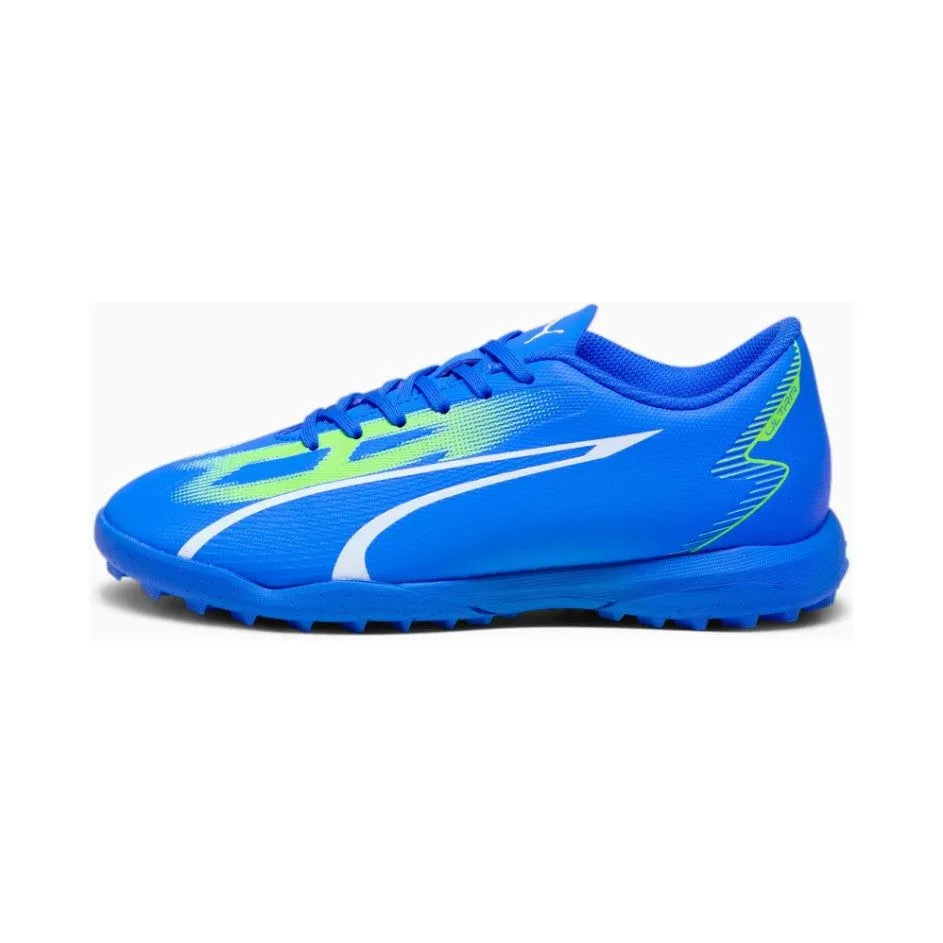 Puma Junior Ultra Play TT Football Boot Ultra Blue White Green