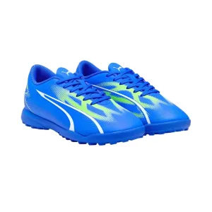 Puma Junior Ultra Play TT Football Boot Ultra Blue White Green