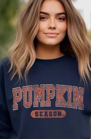 Pumpkin Season Vintage Graphic Sweatshirt