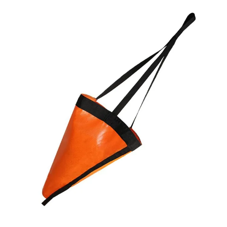 PVC Traction Drift Brake Fishing Sea Anchor, Size: 18 inch Orange