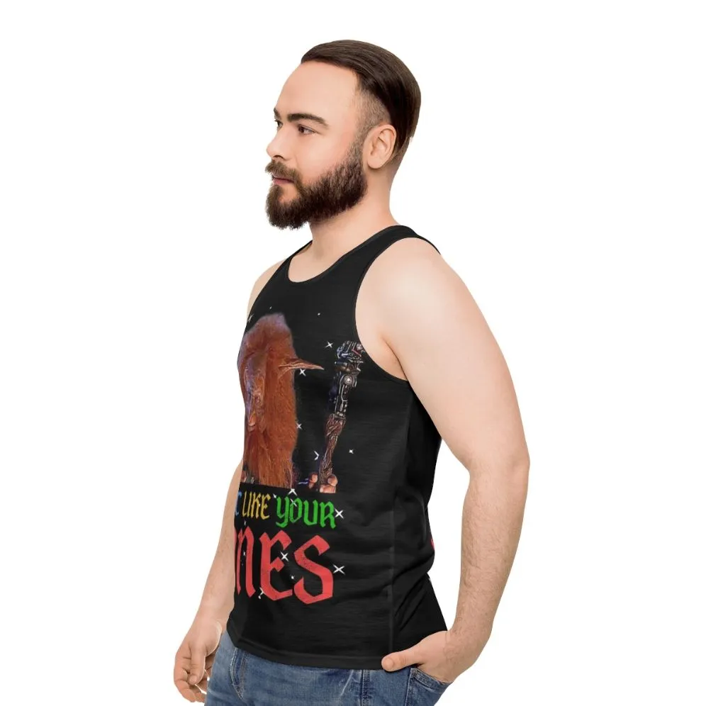 "I Don't Like Your Tones" Retro 80s Unisex Tank Top