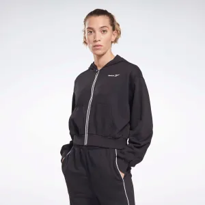 Reebok Identity French Terry Full-Zip Sweatshirt Black