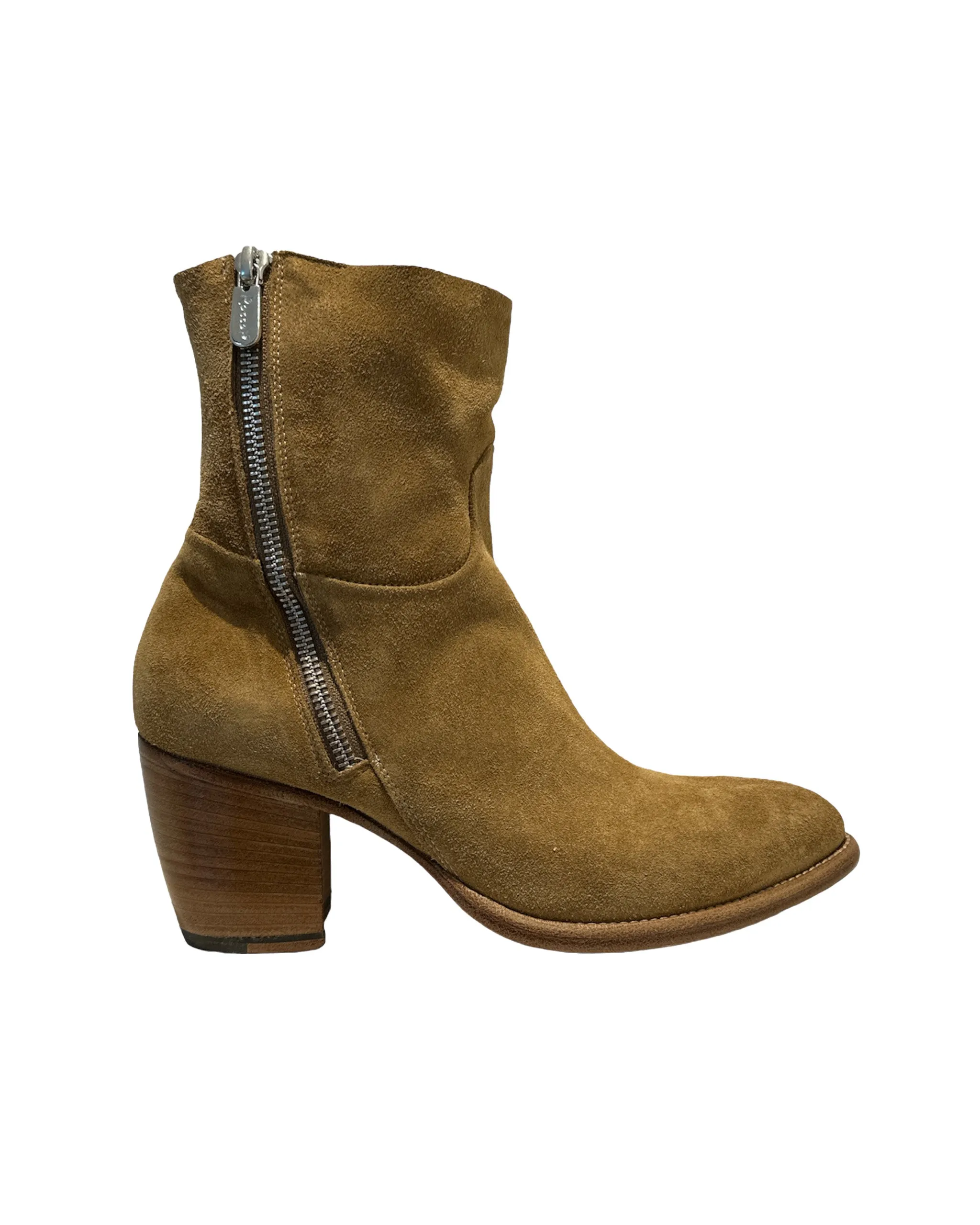 ROCCO P | SUEDE DOUBLE ZIP BOOTS