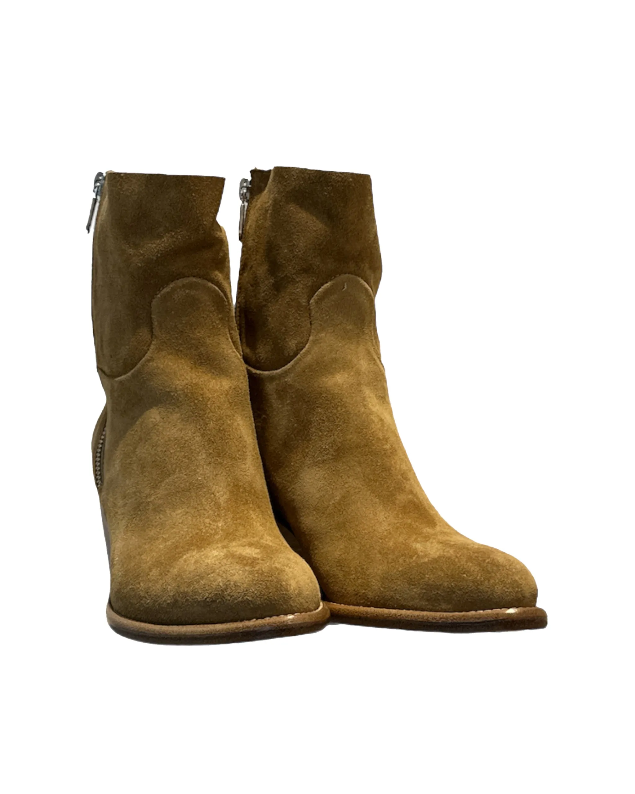 ROCCO P | SUEDE DOUBLE ZIP BOOTS