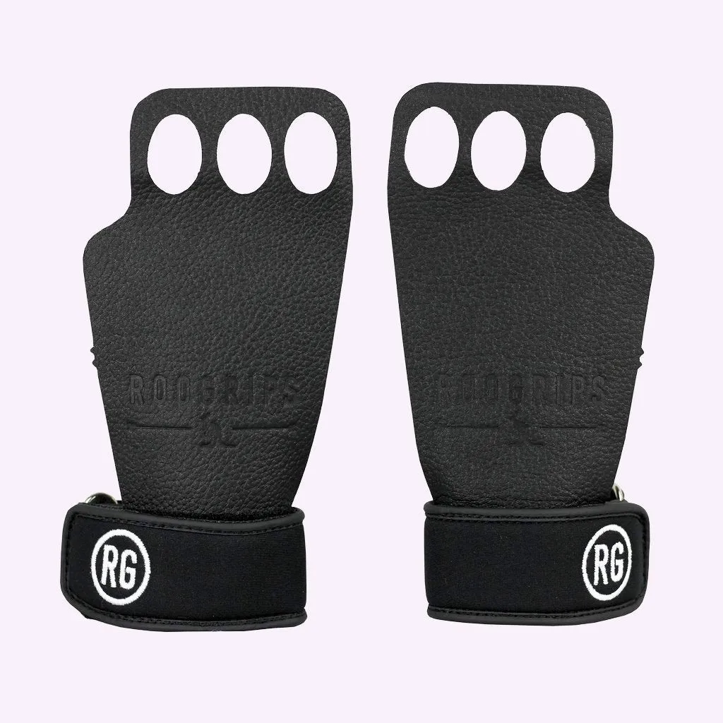 RooGrips - Three Finger Grips - Black