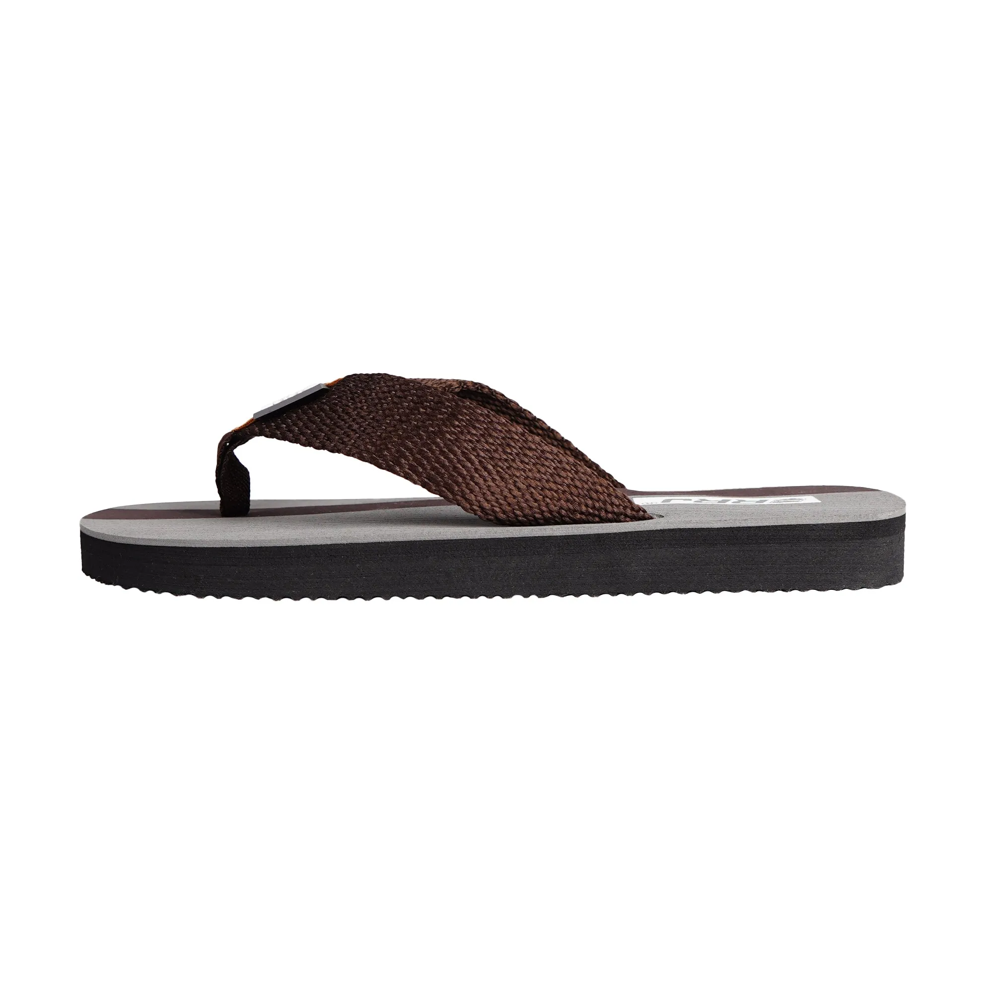 RRJ Men's Accessories Basic Footwear Flip-flop 107764 (Brown)