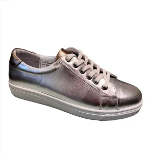 Shoozy Robin Metallic Leather Trainer