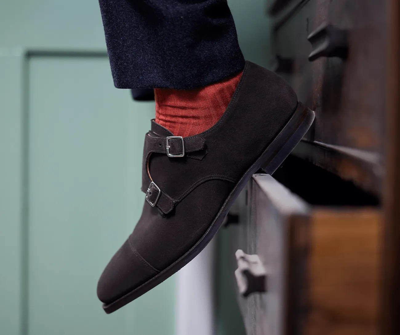 Simply Sartorial Socks - Rust