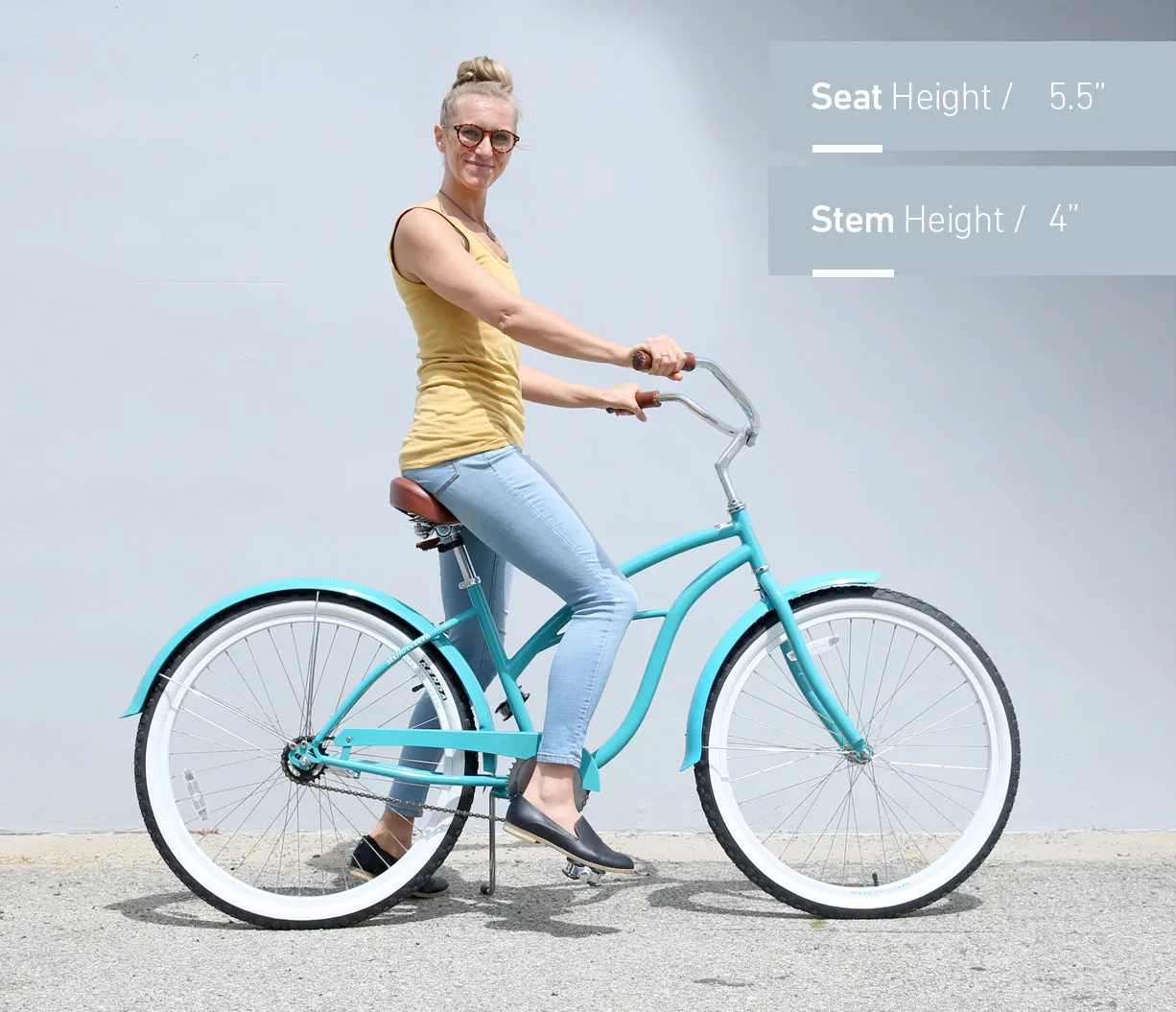 sixthreezero BE Woman 3 Speed Women's Beach Cruiser Bicycle