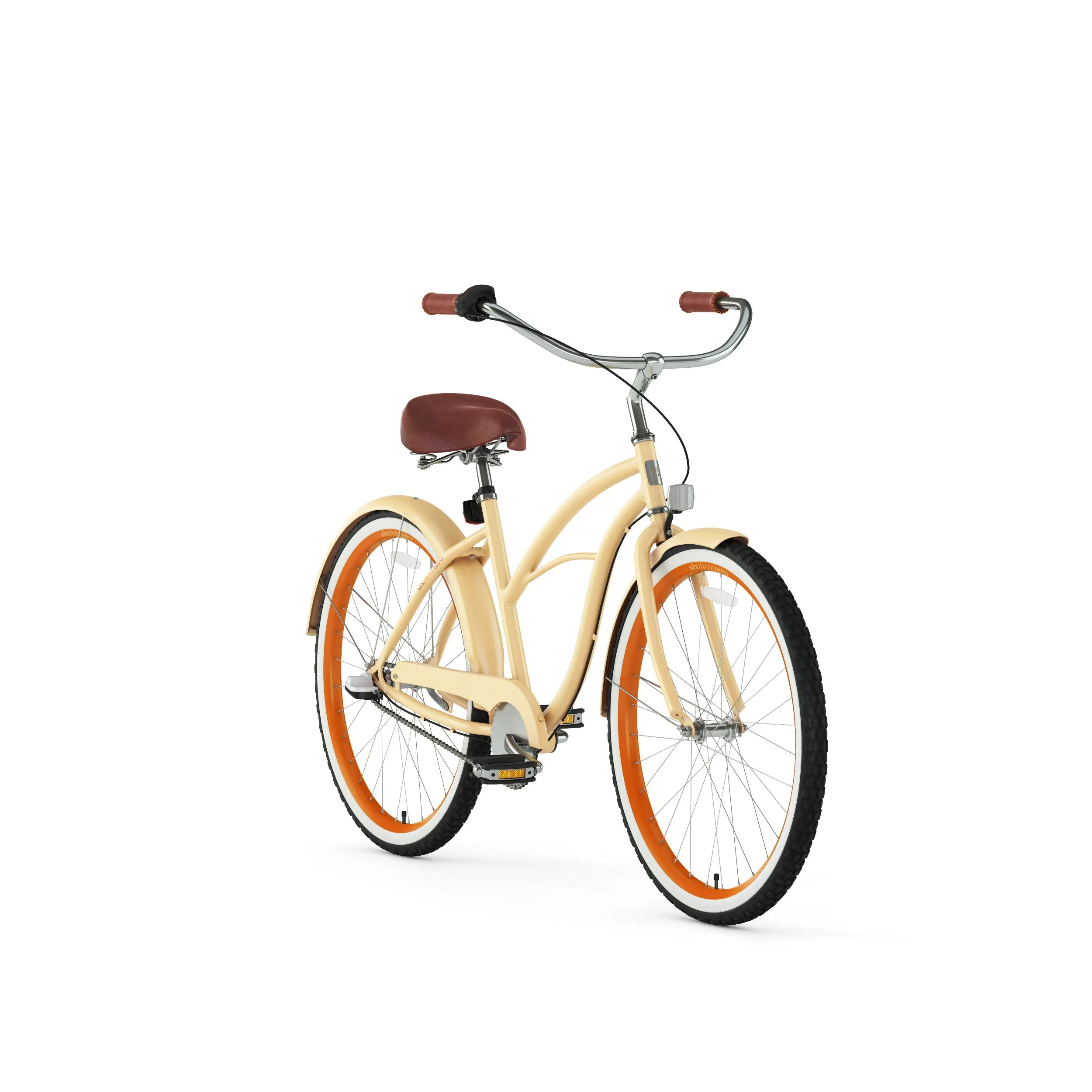 sixthreezero Scholar Woman 3 Speed 26" Beach Cruiser Bike