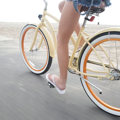 sixthreezero Scholar Woman 3 Speed 26" Beach Cruiser Bike